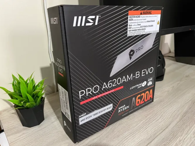 (NOVA) Placa mãe A620AM-B EVO MSI