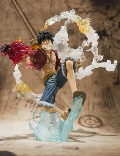Figuarts ZERO Monkey D. Luffy Battle Version Bandai One Piece Anime Original Figure