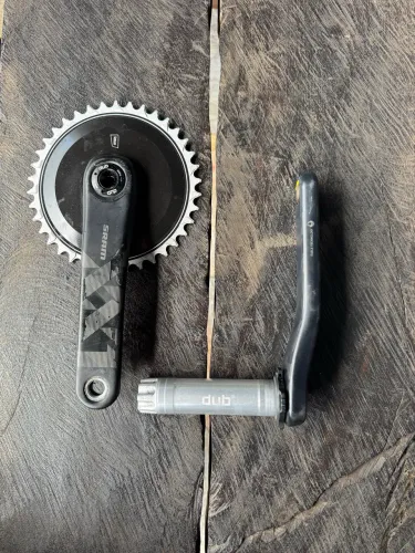 PEDIVELA SRAM XX1 AXS 175MM CARBONO 