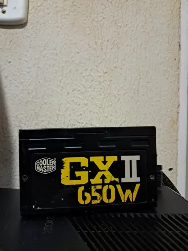 (Descrição) Fonte Cooler Master GX II 650w 80 Plus Bronze