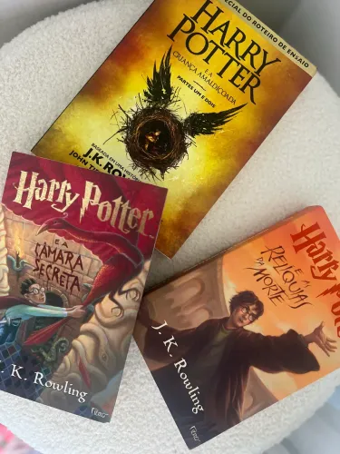 LIVROS HARRY POTTER - NOVOS, NUNCA LIDOS