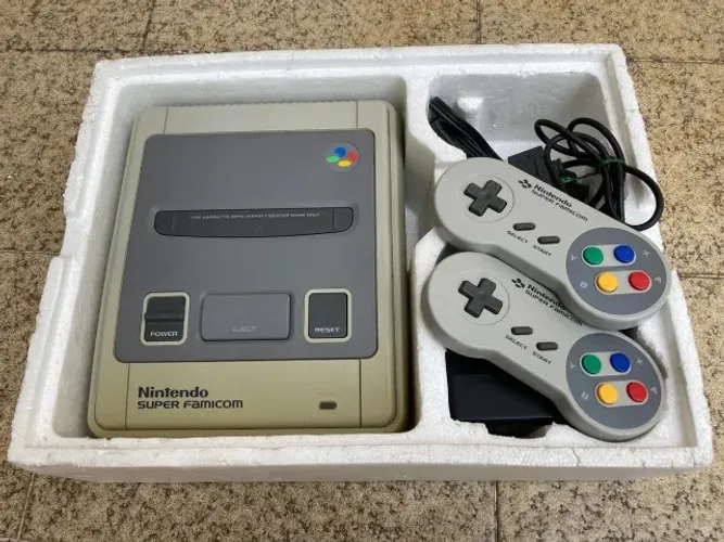 Nintendo Super Famicom SNES Japones Completo na Caixa