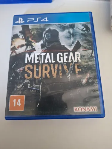 Jogos PS4 Metal Gear Survive
