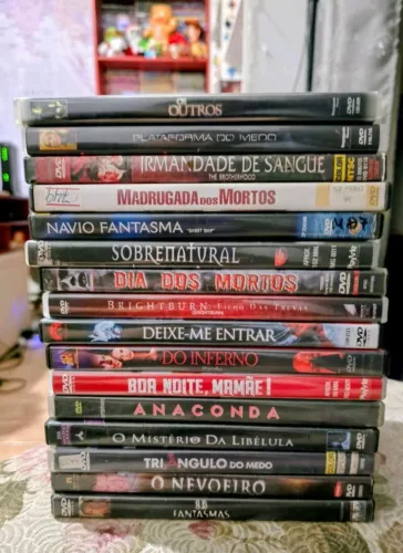 Lote Dvd Filmes De Terror - 16 Filmes