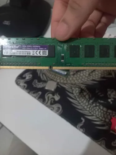 Memória ram ddr3 8GB 1600mhz