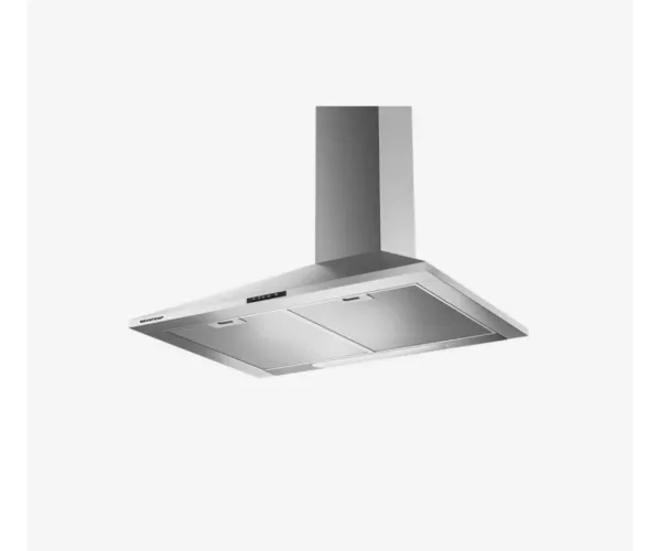 Coifa de Parede Brastemp 60cm Inox Piramidal 4 Bocas com Duplo Filtro - BAI60BR NOVO