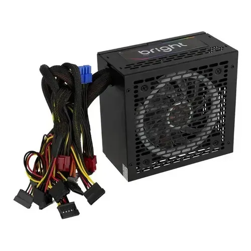 FONTE DE ALIMENTAÇÃO BRIGHT 750W - POTÊNCIA E ESTABILIDADE PARA SEU PC