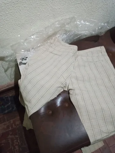 Calça xadrez