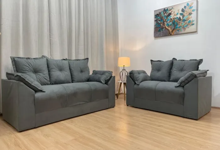 SOFA 2 E 3 LUGARES PAGA NA ENTREGA 