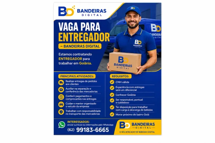 Vaga para Entregador