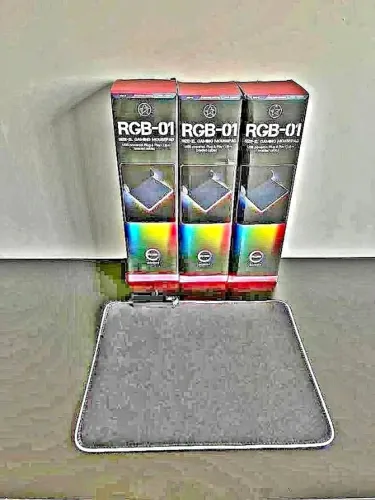Mouse Pad Gamer 25cm x 30cm Led Rgb - FAÇO ENTREGA