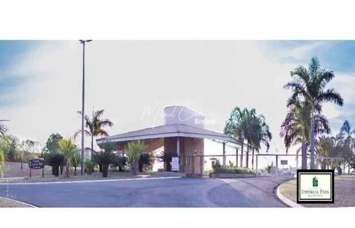 Residencial Imperial Park - Maravilhoso terreno à venda bem localizado em Condomínio