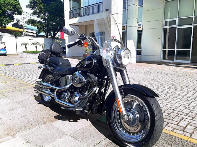 Harvey Davidson Fat Boy FLSTF 2011 11.000 km Único Dono 
