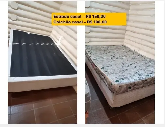 Camas, Colchões e Guarda Roupa