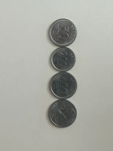 Coleção de 30 moedas antigas variadas lote 1