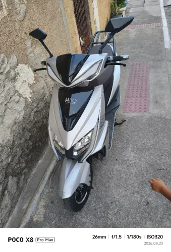 Moto elétrica bate 32 km