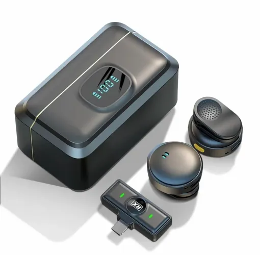 Microfone de lapela Lightning é tipo C NOVO