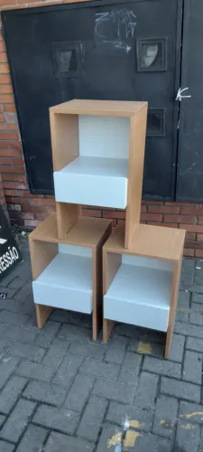 Mesa de cabeceira MDF laminado 