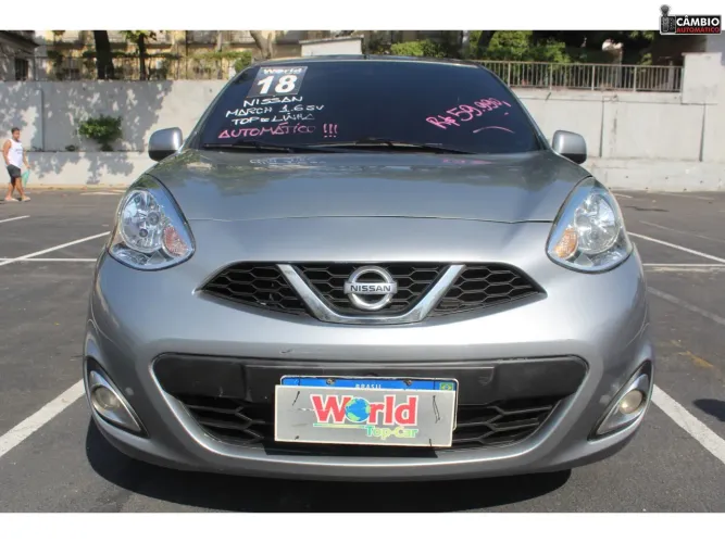 Nissan March SV 1.6 16V Flexstart 5P Aut. 2018