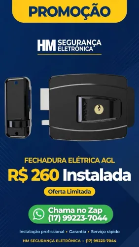 Fechadura elétrica