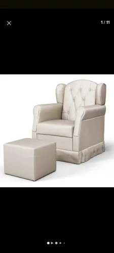 POLTRONA DE AMAMENTAÇÃO COM BALANÇO