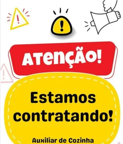 Vaga Auxiliar de cozinha