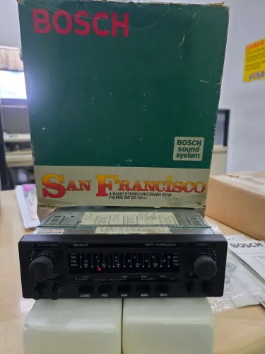 Radio Bosch San Francisco NOVO NA CAIXA
