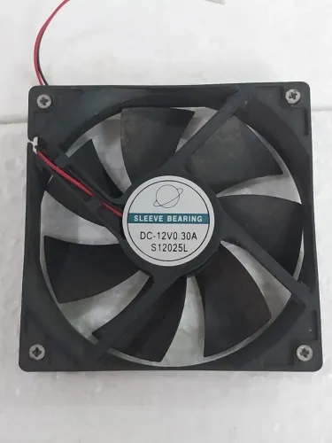 Cooler Fan Sleeve S12025L DC 12V Preto 120mm