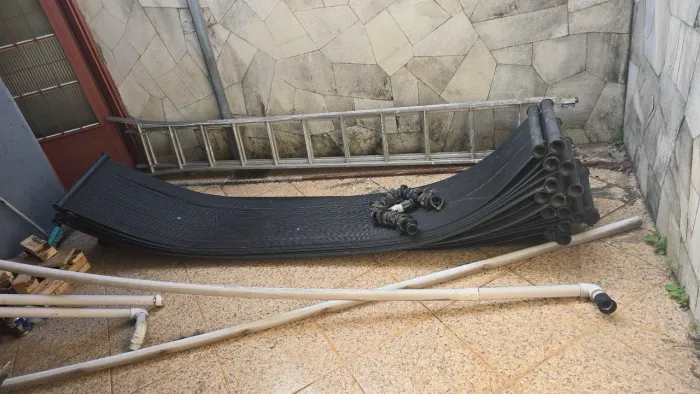 Aquecedor solar para piscina 