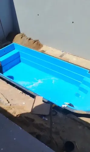 Piscina de fibra/direito da fabrica