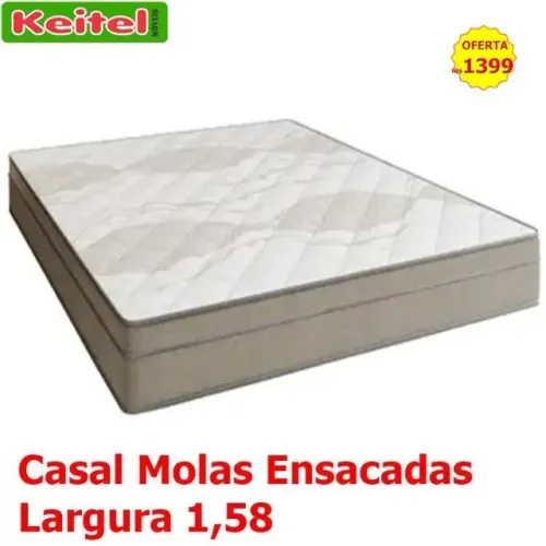 Colchão de Casal Ipanema Molas Ensacadas Queen