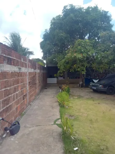 Conde PB casa construída com estrutura pra segunda edificação. 2 Qt, 1 Sala , coz, área S.