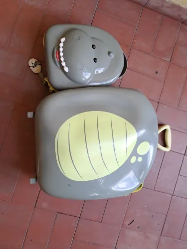 Kit Mala Infantil Dinossauro Melissa + Mochila