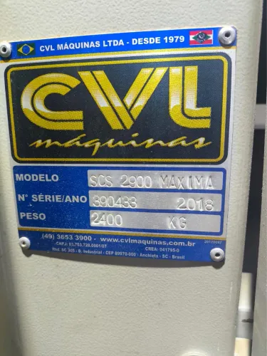 Seccionadora com pinça CVL Ano 2018 Com exaustão de 10 CV