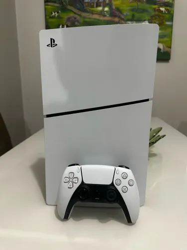 Vendo ps5 slim 1 tb com 1 controle original e cabos