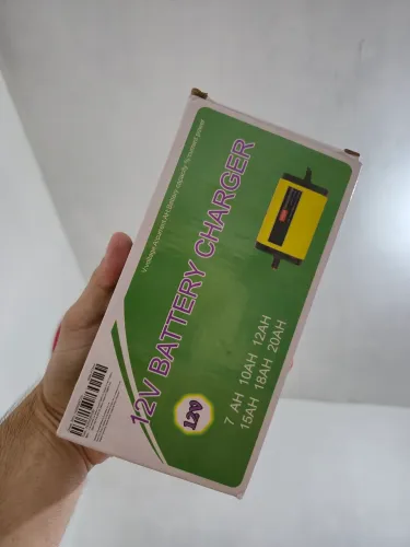 Carregador de bateria Moto 12v 2A 