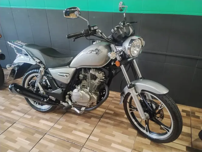 Haojue Chopper Road 150 2021 Impecável ÚNICO DONO Aceito Troca Parcelo no Cartão até 21 x
