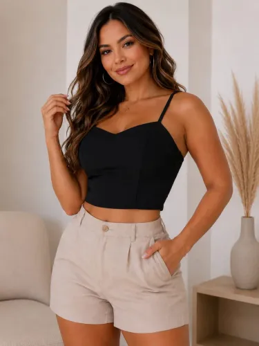 Cropped belo