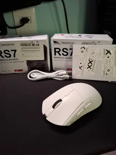 Mouse Wireless Smailwolf RS7 - Novo