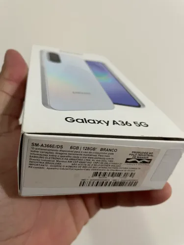 Galaxy A36 5G 128gb Novo Completo Troco ou 10x