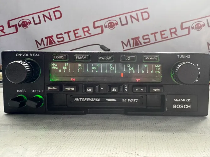 Toca fita rádio e com Bluetooth lindo Bosch Miami 4 na promoção só 999,99