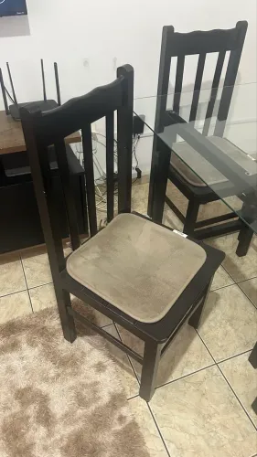 Mesa para sala de jantar e cozinha