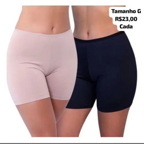 Short segunda pele Anágua conforto e estilo
