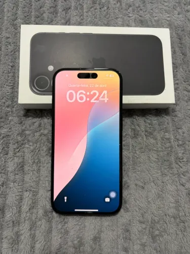 iPhone 16 com 100% de bateria