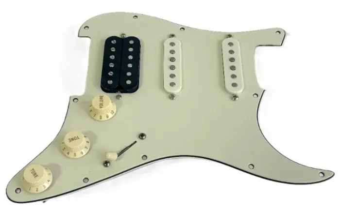 Kit de captadores para guitarra Perfect Tone HB SC SC, escudo e componentes eletrônicos