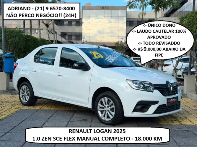 Renault Logan Zen Flex 1.0 12V 4P Mec. 2025
