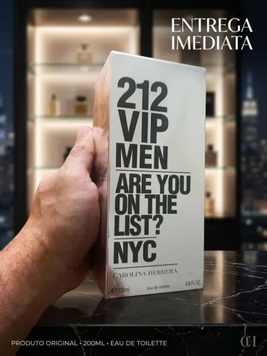 Perfume 212 Vip 200ml lacrado