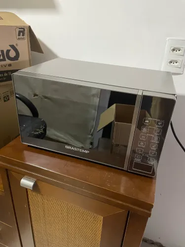 Micro-ondas Brastemp 20L Inox Espelhado - BMS20AR modelo