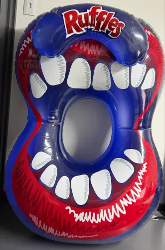Boia Ruffles Vintage Gigante Elma Chips- Item Promocional Raríssimo de Colecionador
