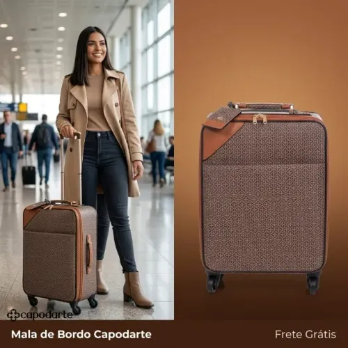 Mala de Bordo Capodarte - Somos Loja.